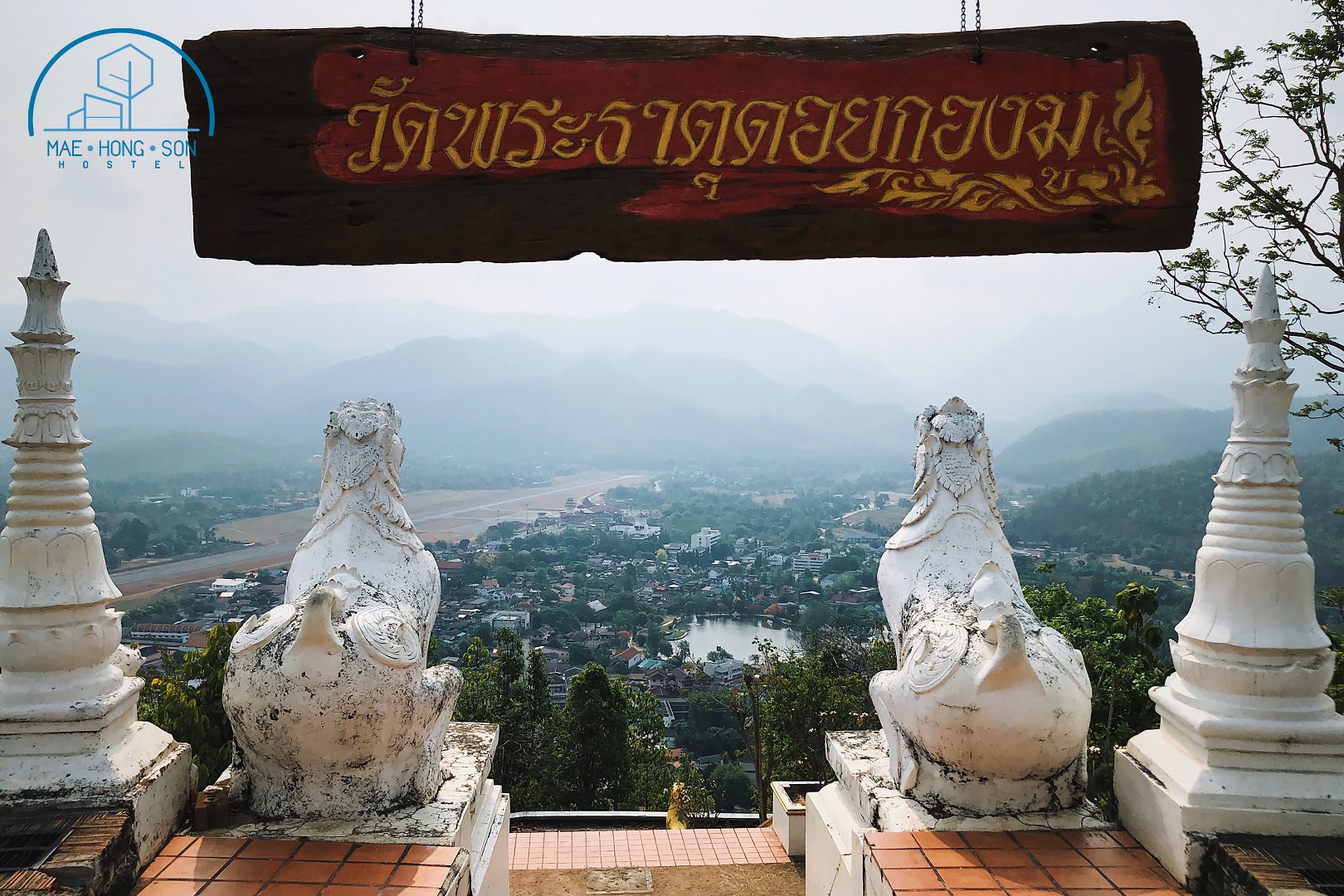 Wat Phra That Doi Kong Mu - Aussicht